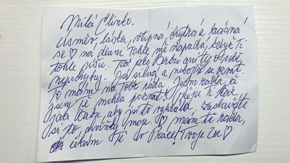 Zakázaný dopis Zoe pre Ellu
