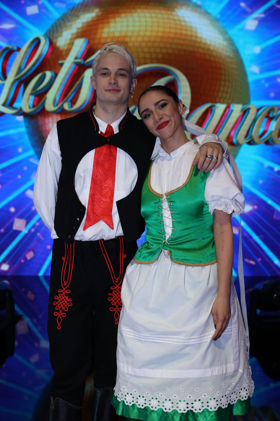 Matyáš Adamec a Eva Burešová v šou Let’s Dance