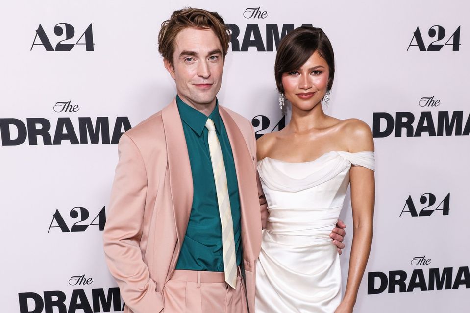 Robert Pattinson a Zendaya na premiére k filmu The Drama 