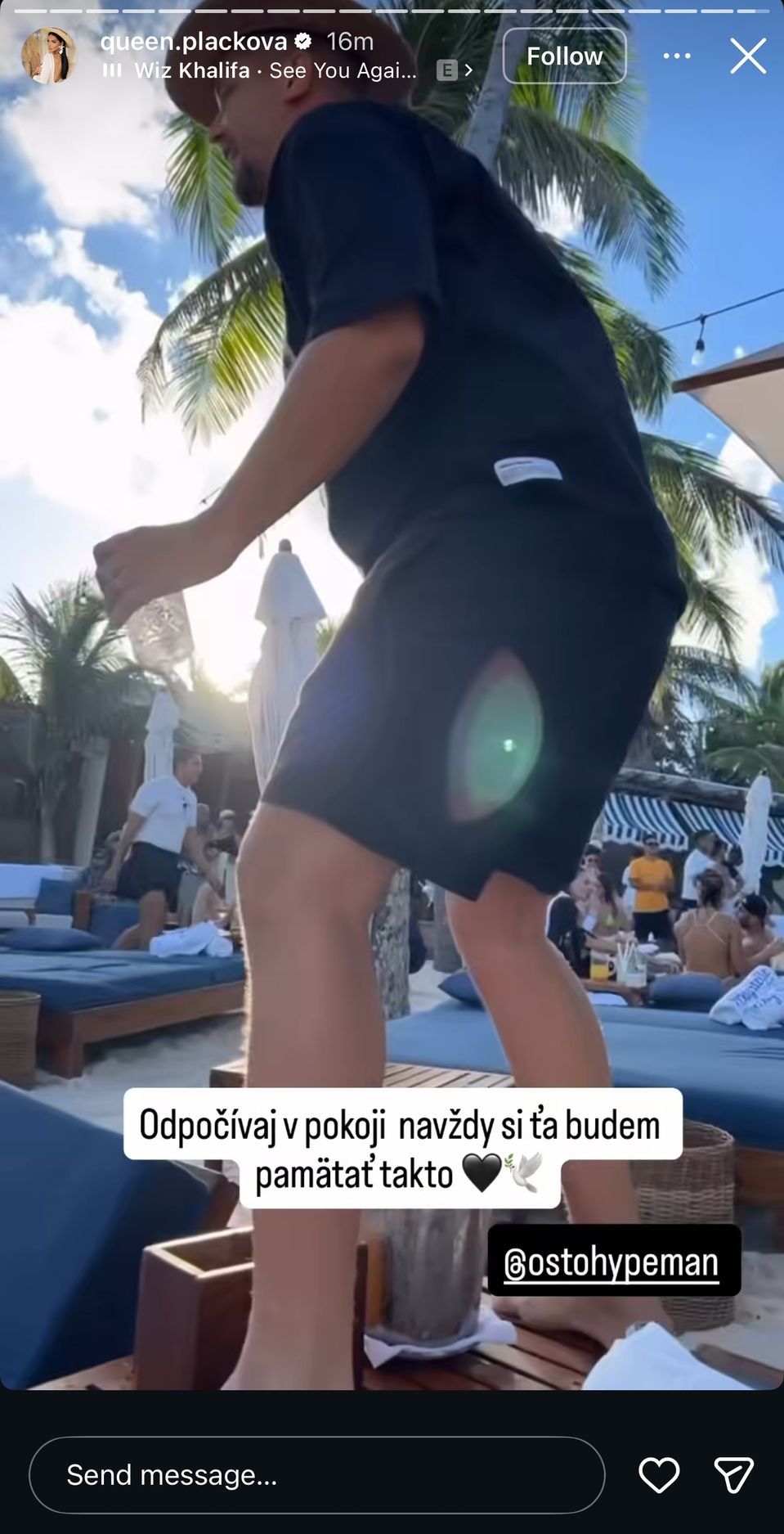 Zuzana Strausz Plačková spomína na Osťa.