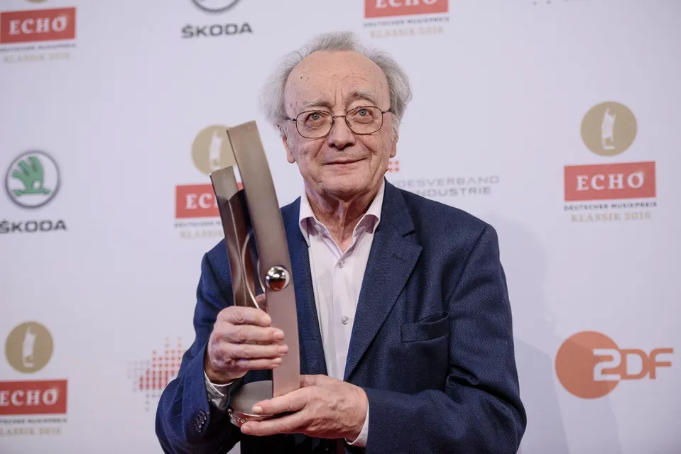 Alfred Brendel na archívnej fotke z roku 2016