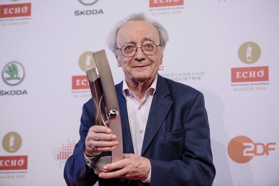 Alfred Brendel na archívnej fotke z roku 2016