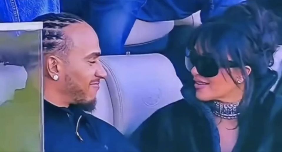 Kim Kardashian a Lewis Hamilton 