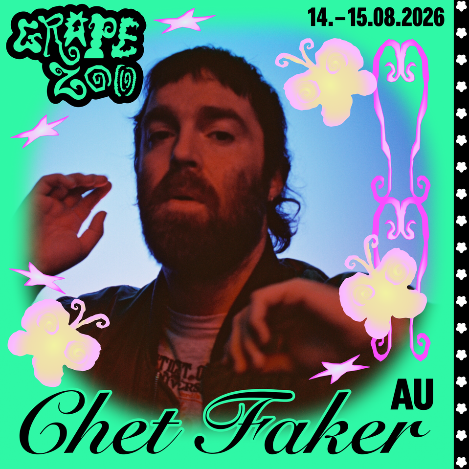 Chet Faker vystúpi na Grape.