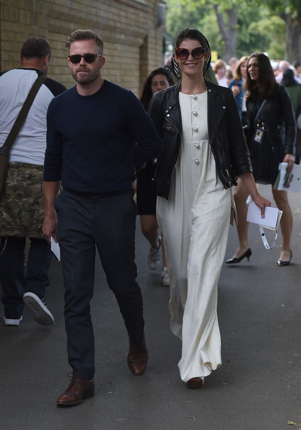 Britská herečka Gemma Arterton a herec Rory Keenan