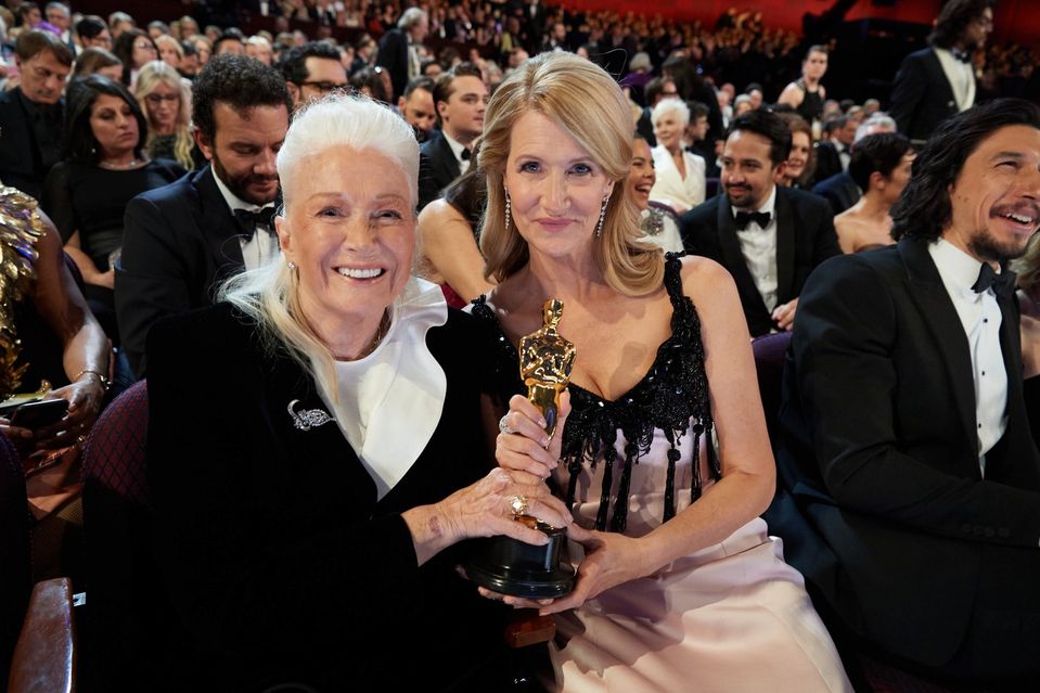 Herečka Diane Ladd s dcérou, herečkou Laurou Dern