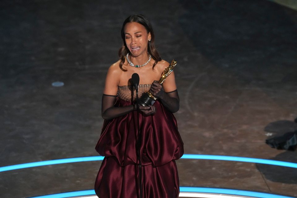 Zoe Saldana dostala Oscara za stvárnenie postavy vo filme Emilia Pérez