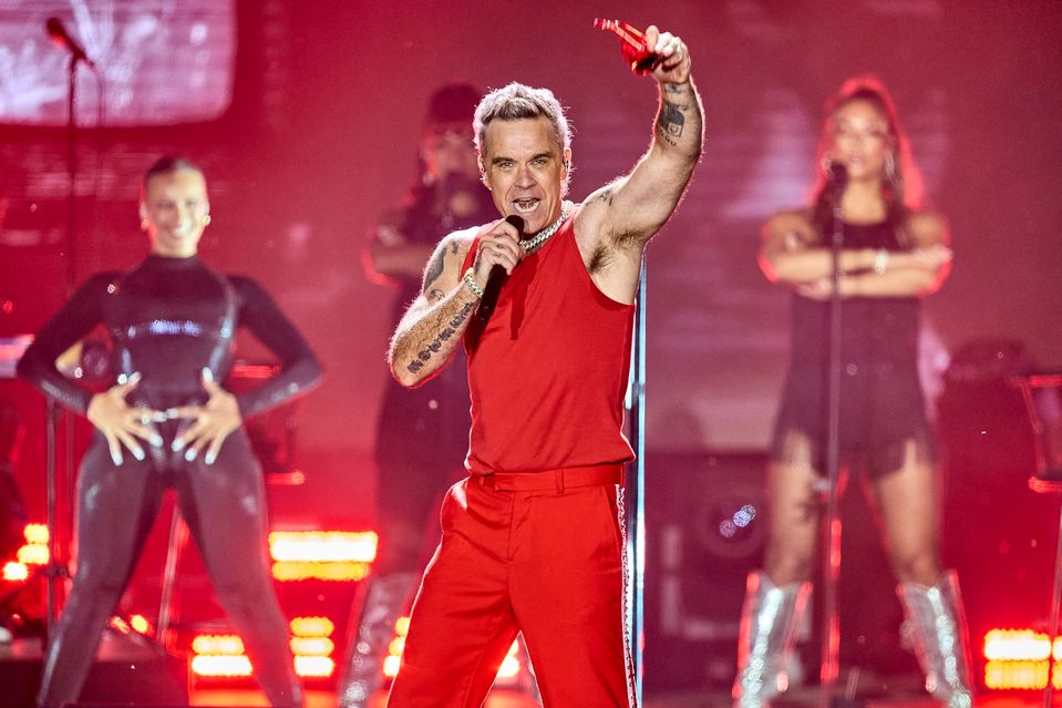 Robbie Williams na Slovensku.