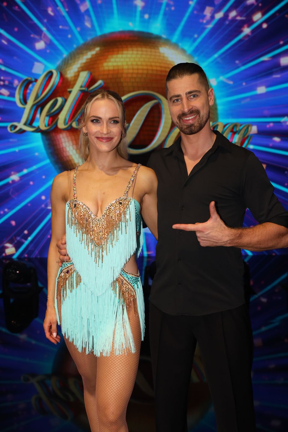 Eliška Lenčešová a Peter Sagan v semifinále Let's Dance