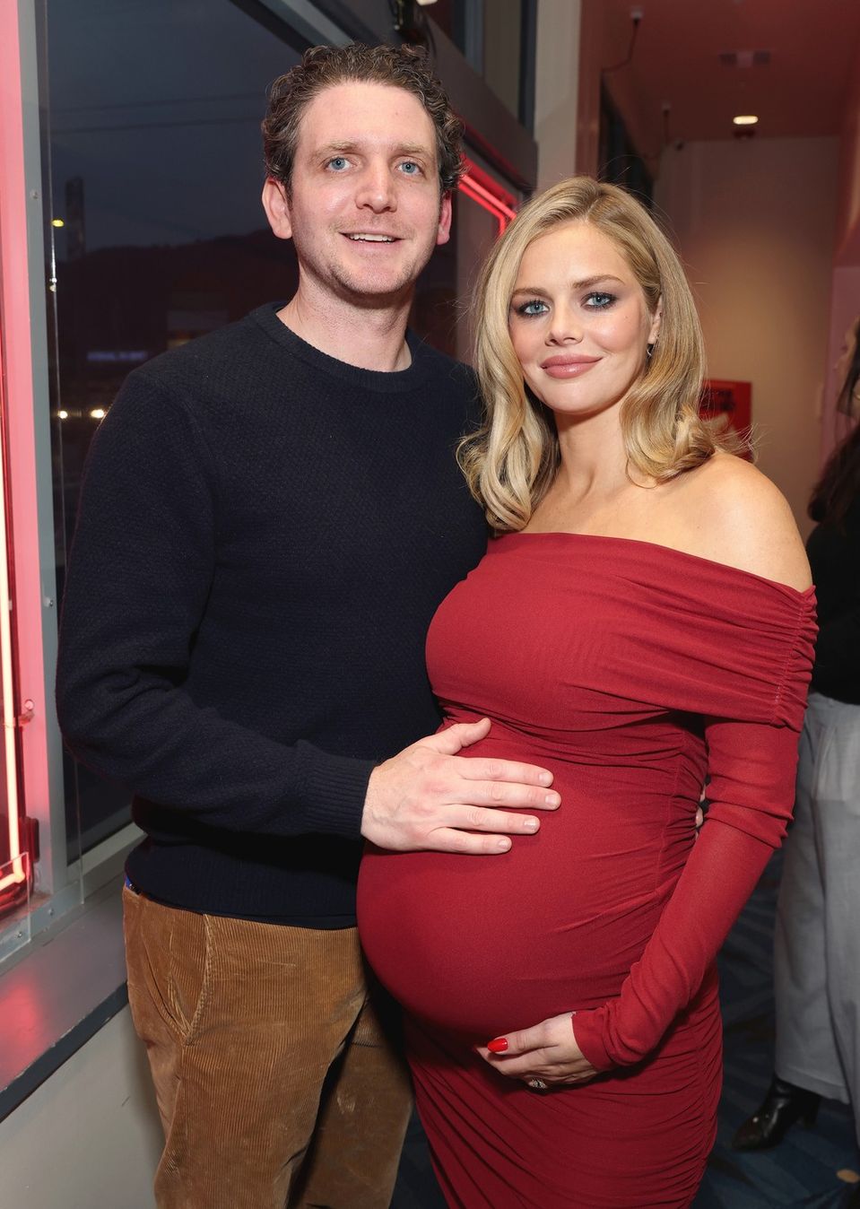 Austrálska herečka Samara Weaving a filmový režisér Jimmy Warden 