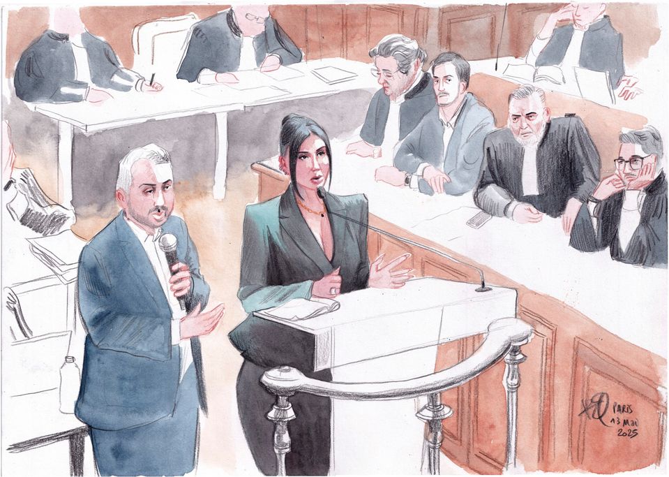 Kim Kardashian na súde
