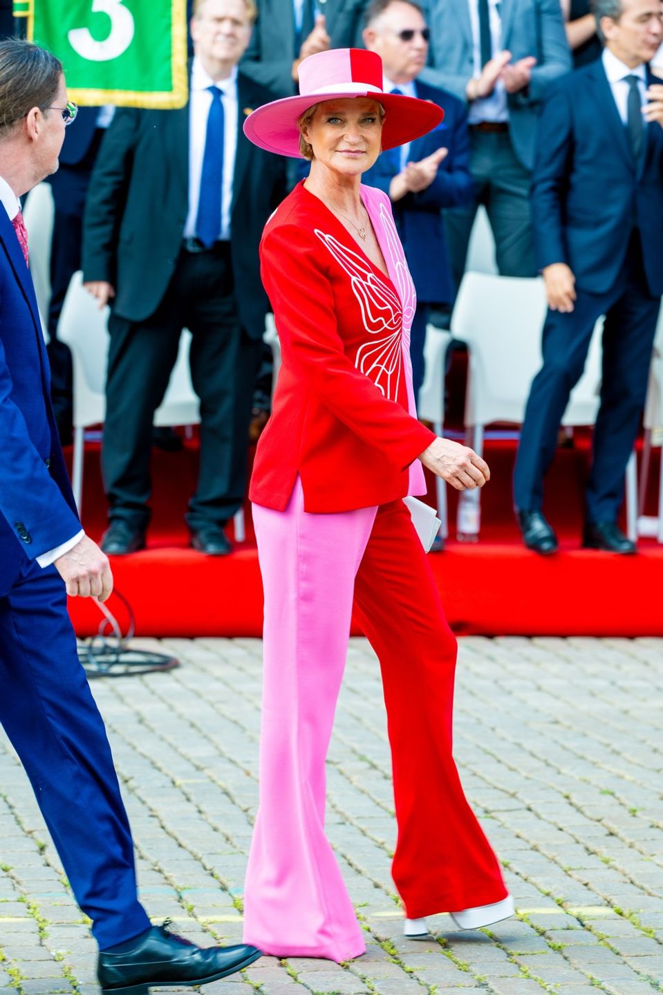 Belgická princezná Delphine.