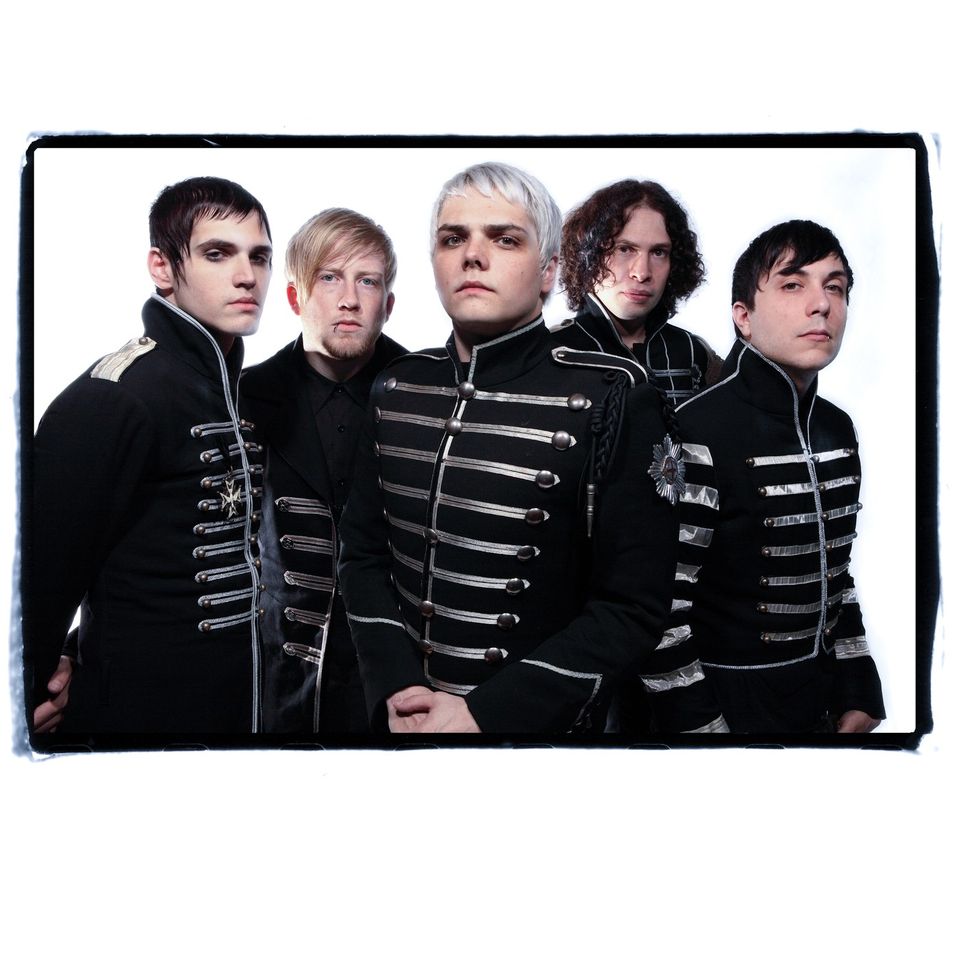 My Chemical Romance - Bob Fryar na snímke druhý zľava