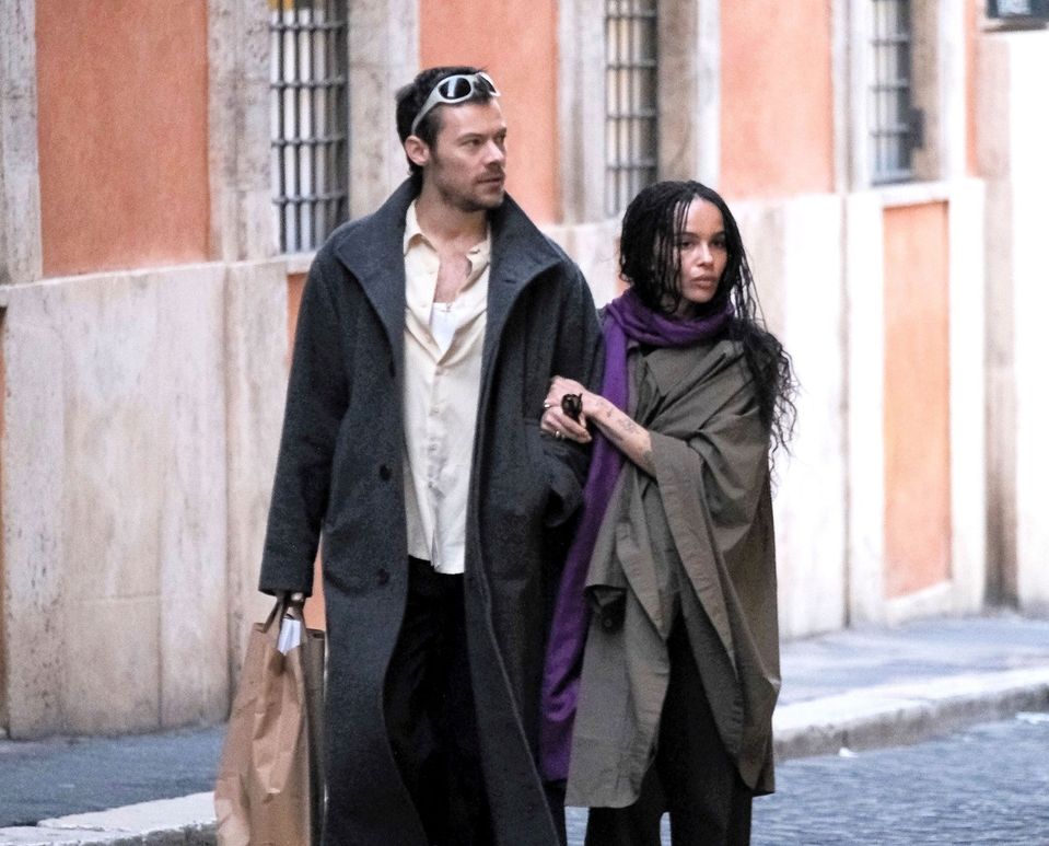 Harry Styles a Zoe Kravitz v Ríme