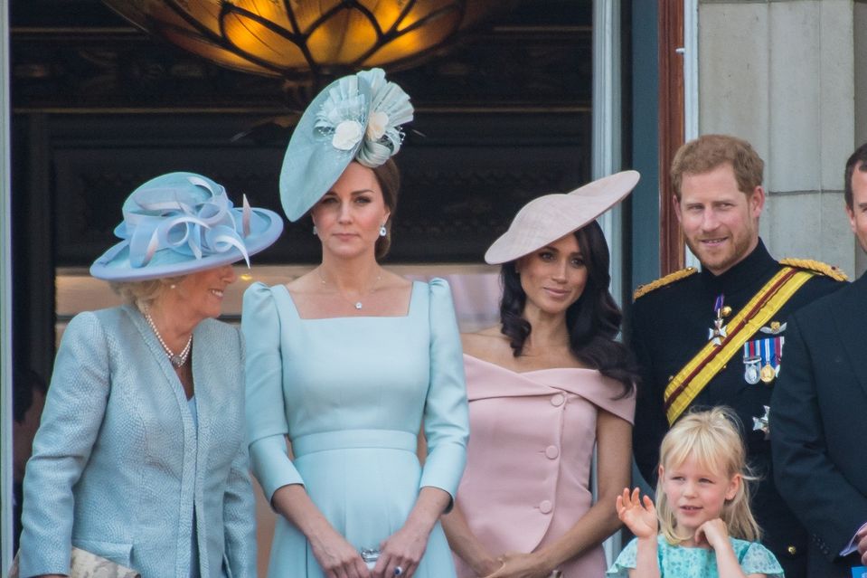 Britská kráľovská rodina na spoločnom stretnutí v roku 2018.