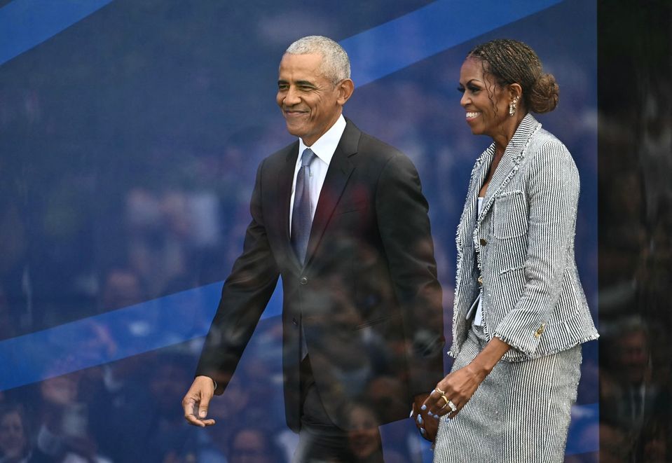 Barack a Michelle Obama