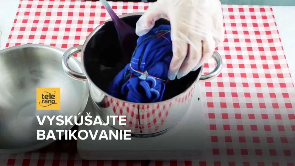 Máte kopec starých tričiek? Vyskúšajte batikovanie