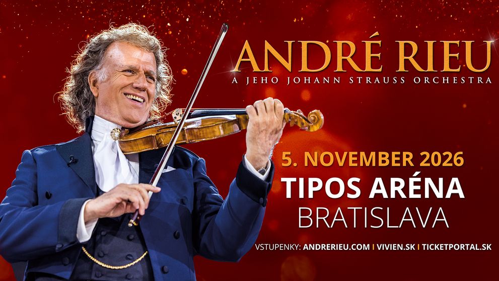 Valčíky, emócie a veľkolepá show: André Rieu vystúpi na Slovensku aj v roku 2026