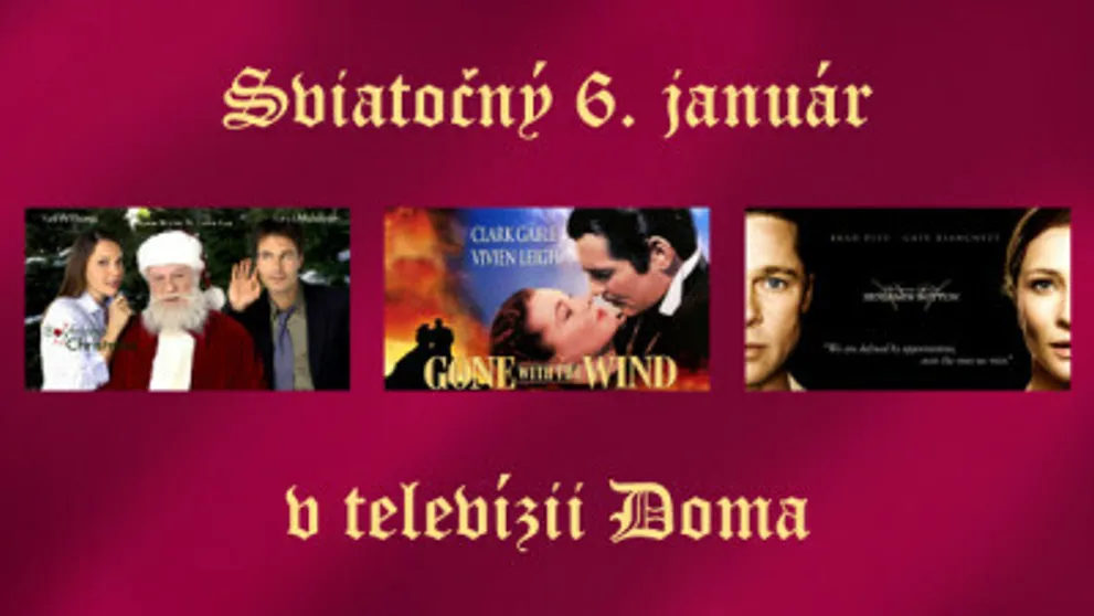 Sviatočný 6. január v televízii DOMA