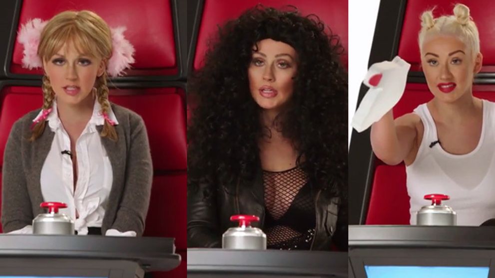 Christina Aguilera a jej dokonalá paródia na Cher, Miley či Britney!