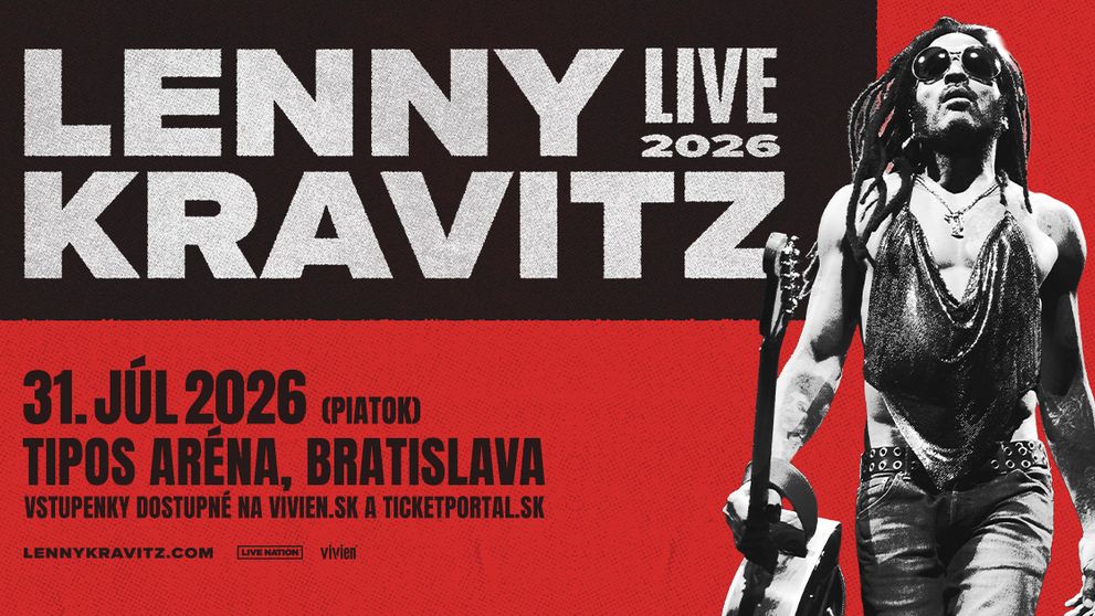 Lenny Kravitz ohlasuje svetové turné: Bratislava bude súčasťou rockovej explózie