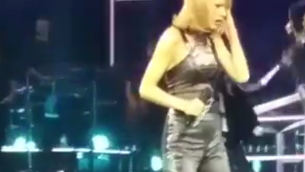 Vyľakaná Taylor Swift. Toto jej spravil fanúšik na koncerte