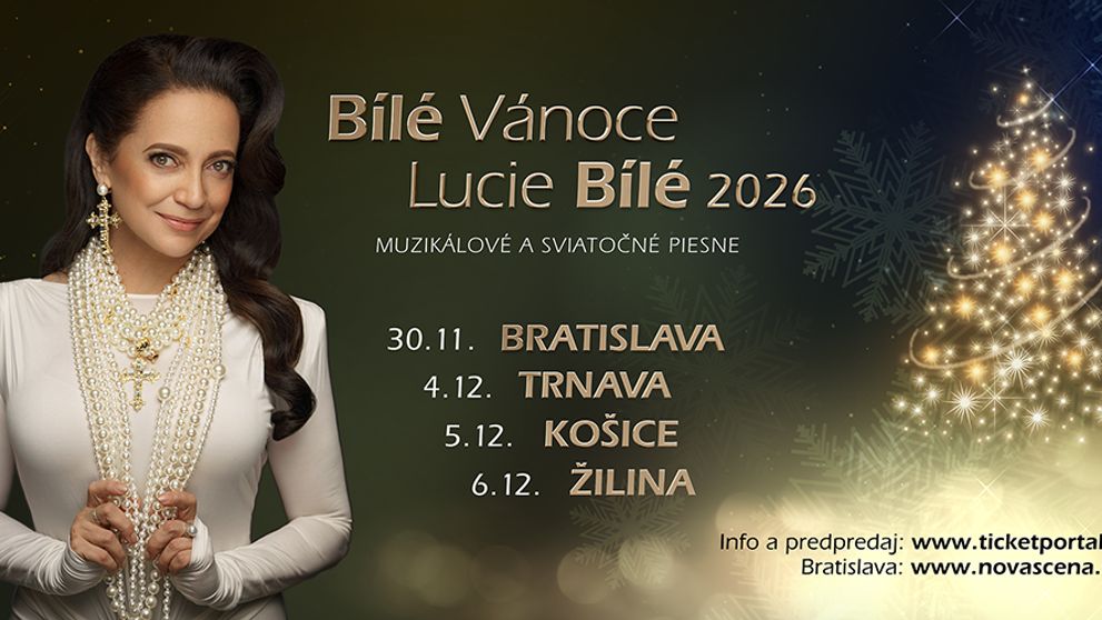 „Bílé Vánoce Lucie Bílé“ – sviatočné koncerty divy českej pop music