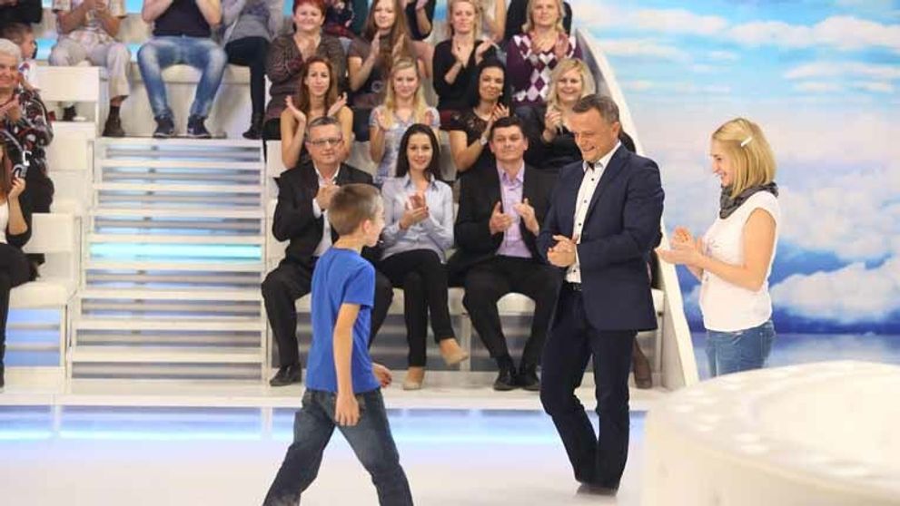 Maťko krátko po amputácii nohy v Neapole s Hamšíkom
