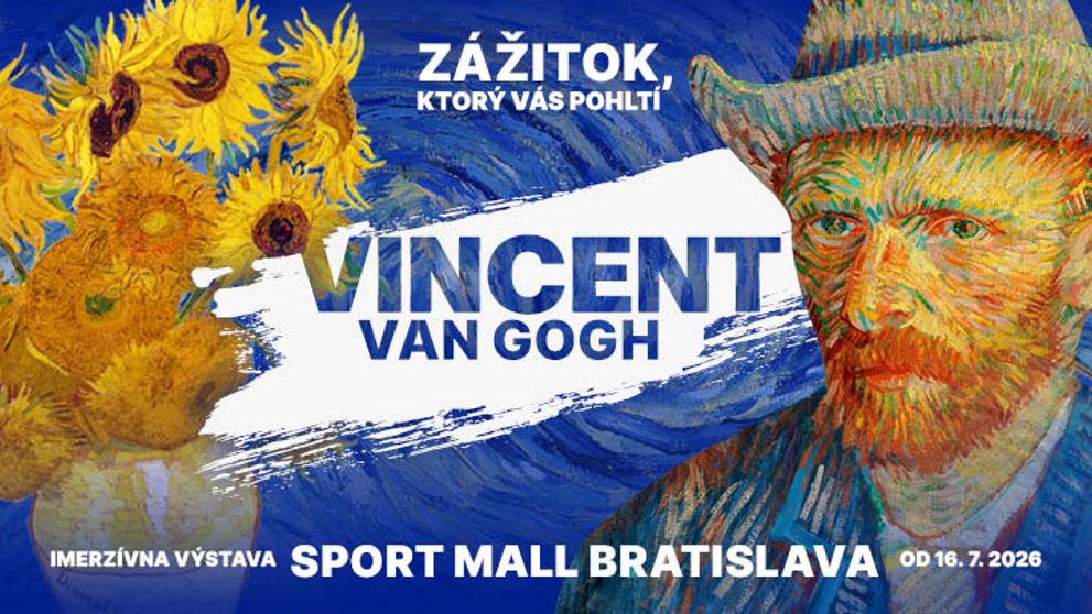 Bratislava zažije výstavu roka: Vincent van Gogh ožije v unikátnej imerzívnej šou!