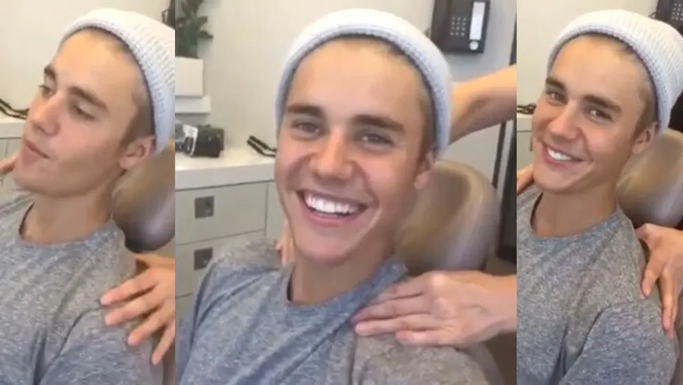 Justin Bieber pod vplyvom.... Ešte ho pri tom aj masírujú!