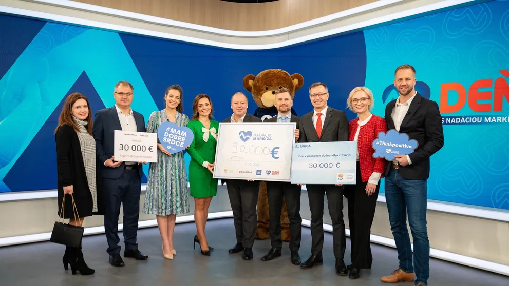 Deň s Nadáciou Markíza má za sebou už  9. ročník, vyzbierali sme krásnych 90 000 eur na podporu detského duševného zdravia