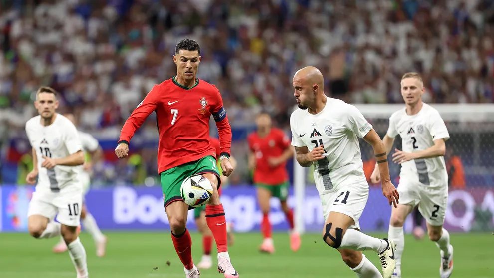 UEFA EURO 2024 ovládlo slovenské obrazovky aj v pondelok, zápas Portugalsko - Slovinsko suverénne najsledovanejší