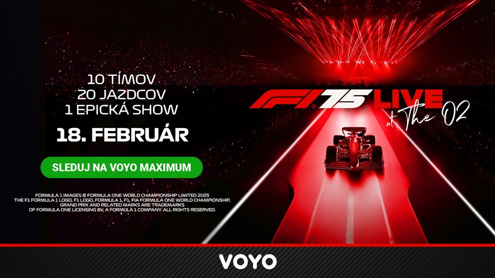 Galavečer F1 75 Live pre slovenských fanúšikov prinesie aj Voyo