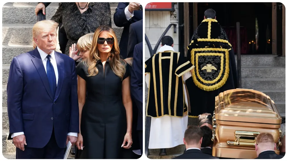 Posledná rozlúčka s Ivanou Trump: Nakoniec prišla aj Donaldova súčasná manželka