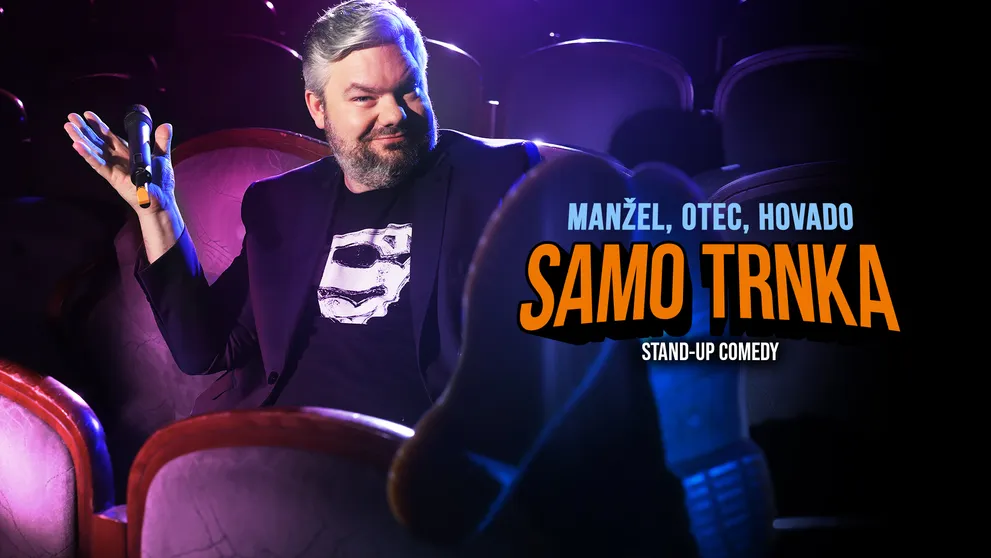 Manžel, otec, hovado! Samo Trnka prichádza exkluzívne na Voyo s vlastným stand-upom