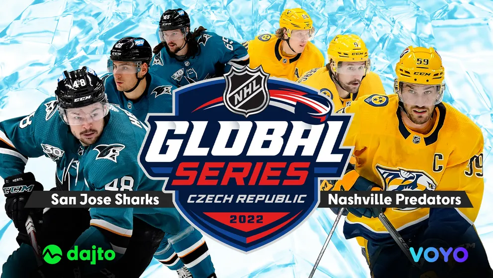 Nová sezóna NHL na Dajto a Voyo odštartuje atraktívnymi zápasmi Global Series 2022 v Prahe