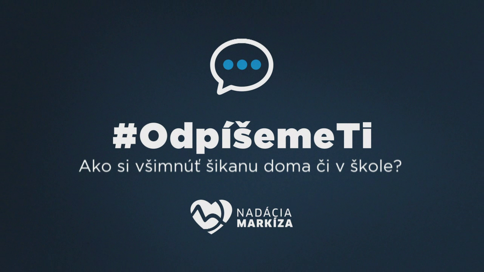 #Odpíšeme Ti - Ako si všimnúť  šikanu doma či v škole?