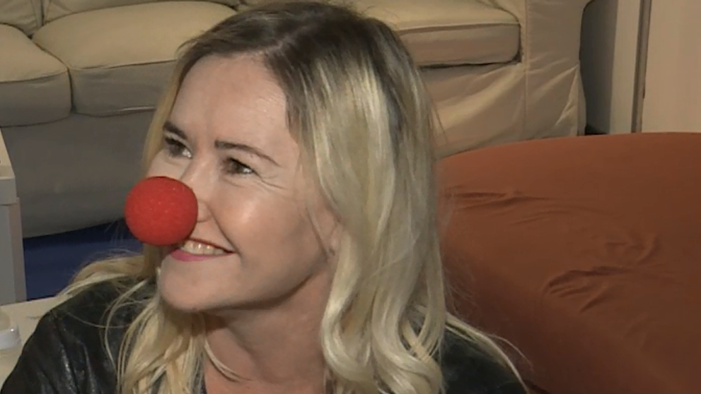 Zuzana Haasová chodí na verejnosti ako klaun. Robí tak dobrý skutok
