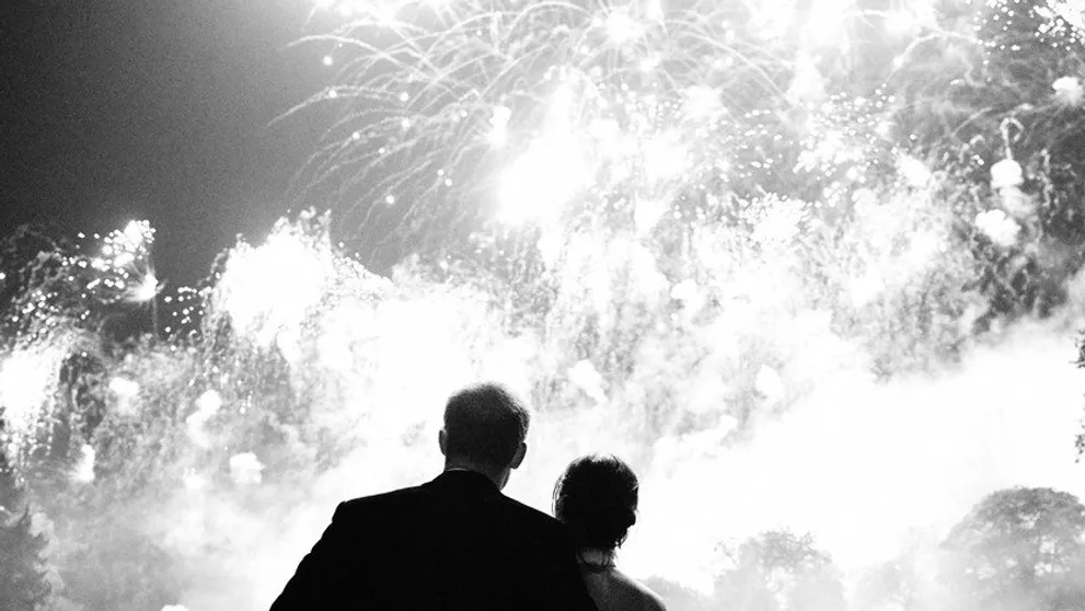 Zverejnili súkromný záber zo svadby Meghan a Harryho. To je romantika!