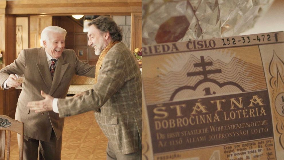 Detail, ktorý si nevšimol: Ernest vyhral veľa peňazí, pozornosť mu však vzalo narodenie vnuka