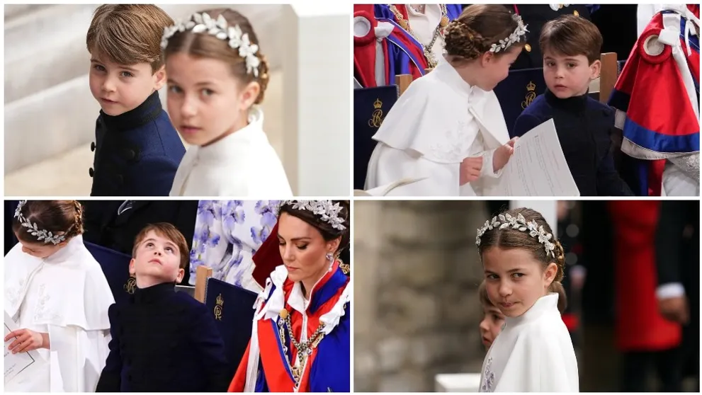 Najrozkošnejší hostia na korunovácii: Najmenší Louis vám roztopí srdce