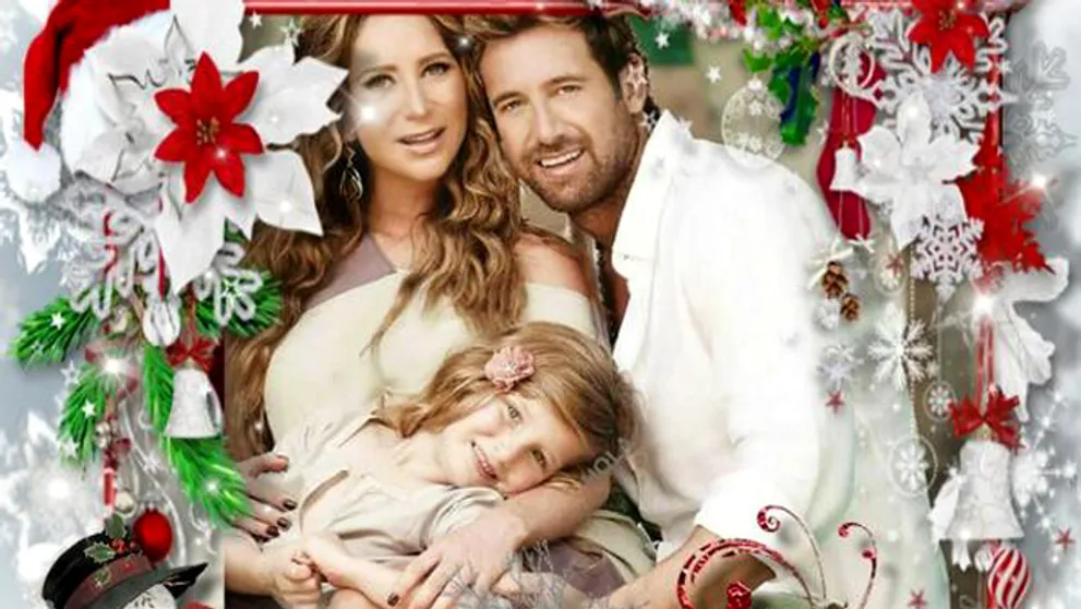 Gabriel Soto a Geraldine Bazán: Posledné vianočné foto iba v trojici!