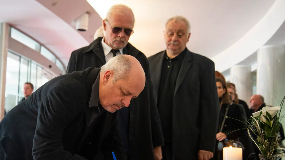 Priatelia, rodina i verejnosť sa rozlúčili s Mariánom Geišbergom (†64)