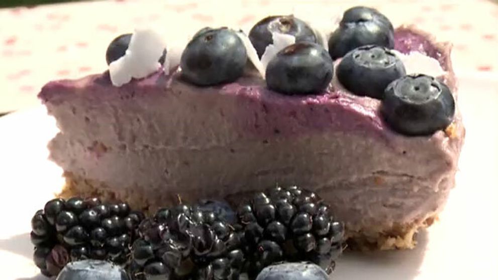 Nepečená ovocná torta