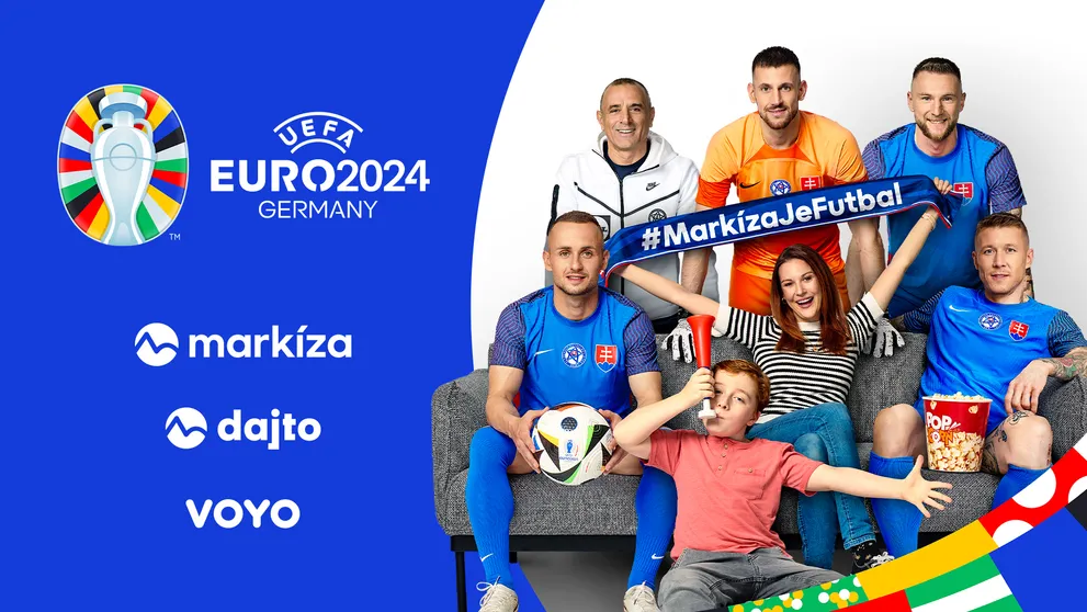 Televízia Markíza a Voyo prinesú už dnes podvečer naživo prvý zápas slovenskej reprezentácie na UEFA EURO 2024