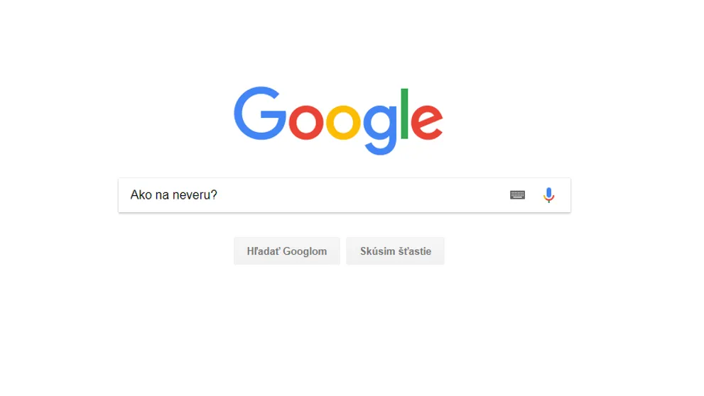 14 najbizarnejších výrazov, ktoré Slováci hľadali na Googli v roku 2017