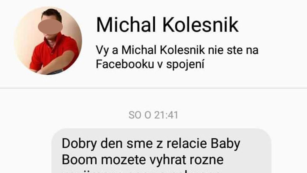 Mamičky, pozor! Na podozrivé správy z tohto profilu nereagujte!