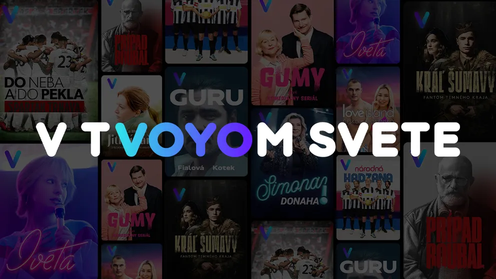 Voyo má v príprave desiatky nových originálnych titulov. Tešiť sa môžete aj na najlepších slovenských hercov a herečky