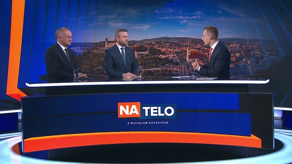 Absolútny rekord relácie Na telo, duel Kisku a Pellegriniho najsledovanejšou politickou diskusiou roka