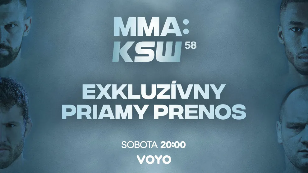 Videoportál VOYO exkluzívne ponúkne zápasy zmiešaných bojových umení organizácie KSW
